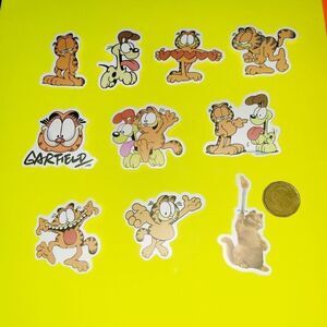 3/$20 brand new 10x waterproof garfield stickers